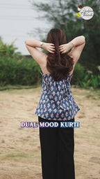 Dual mood kurti