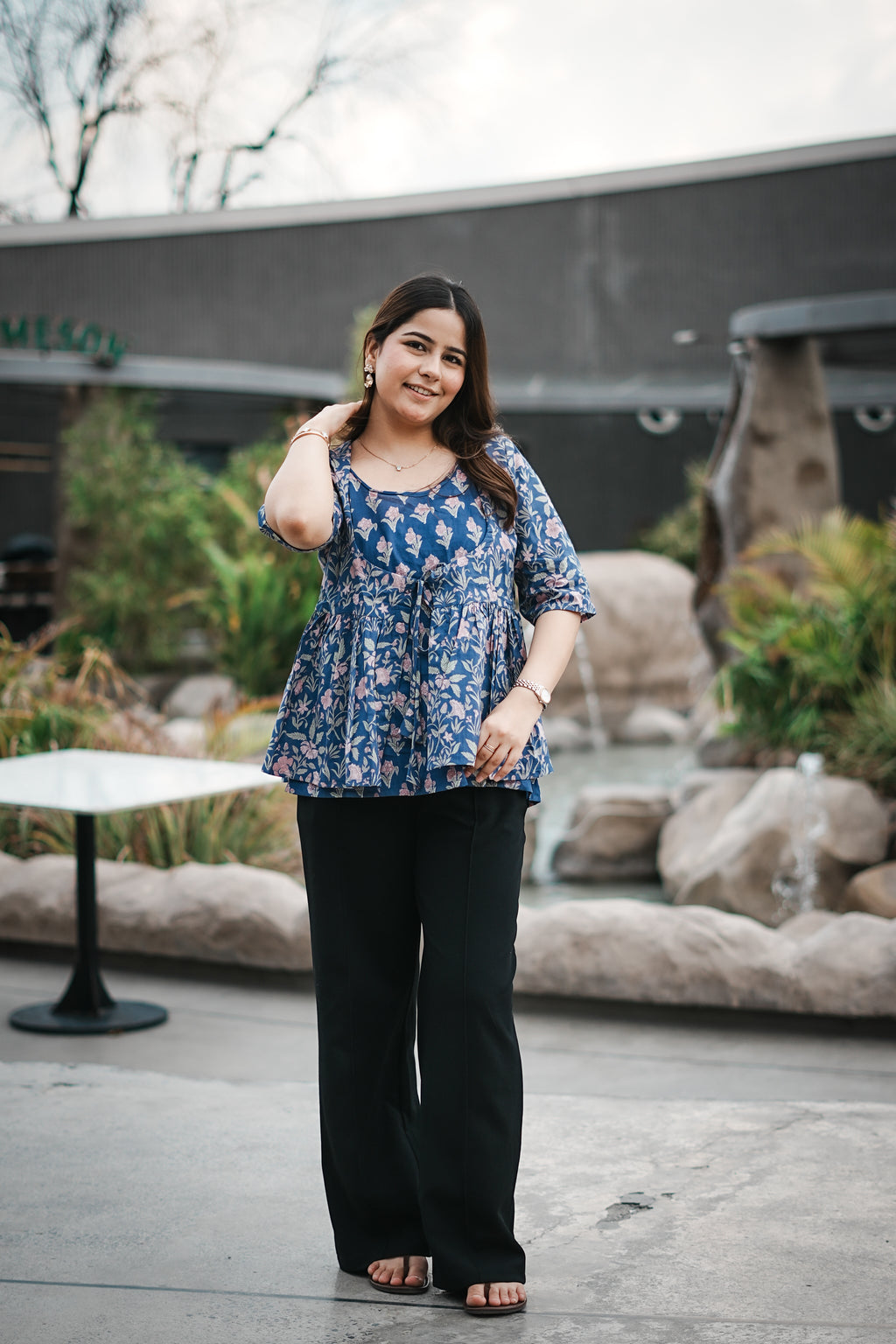 Dual mood kurti