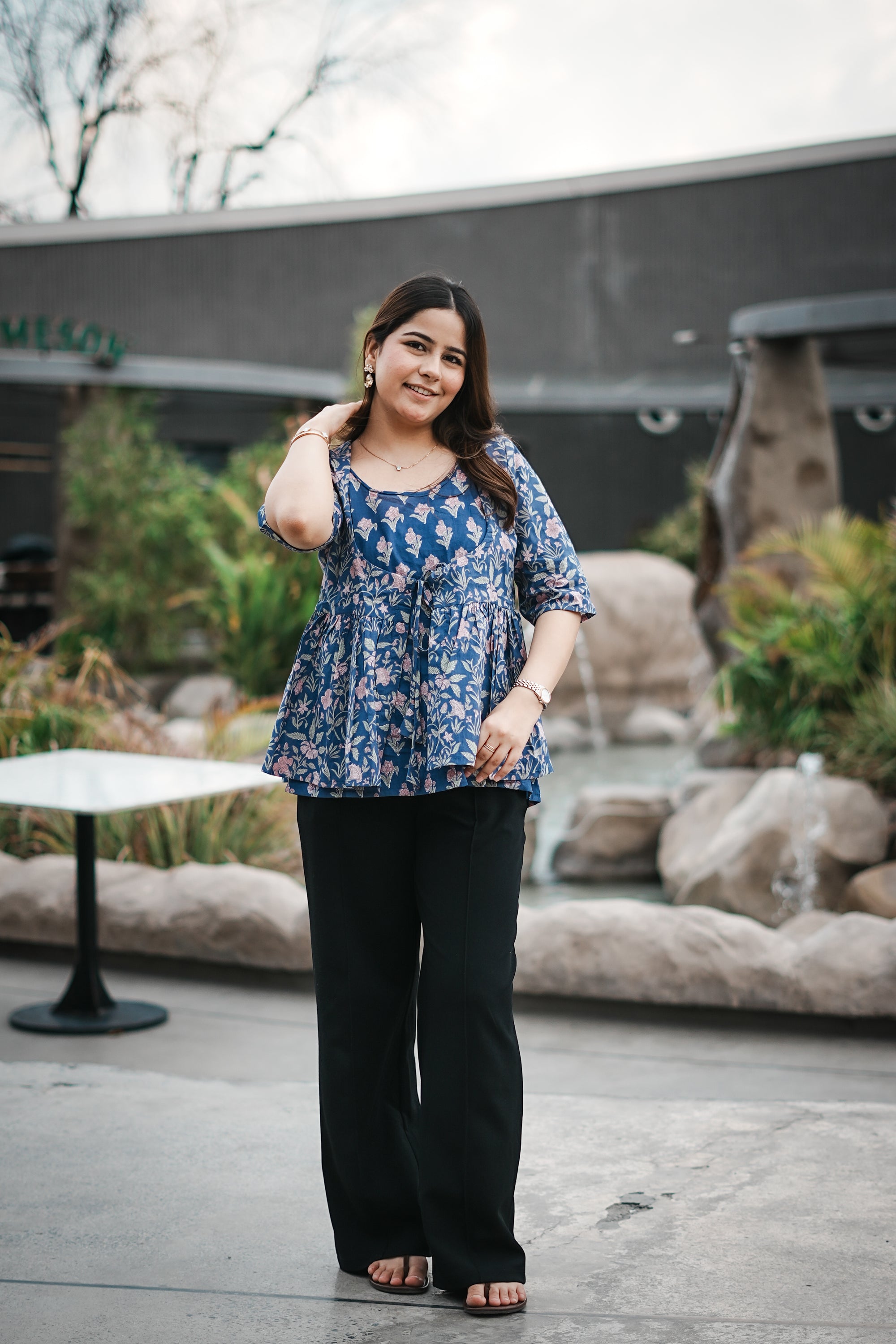 Dual mood kurti